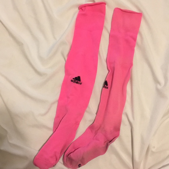 Hot pink soccer socks